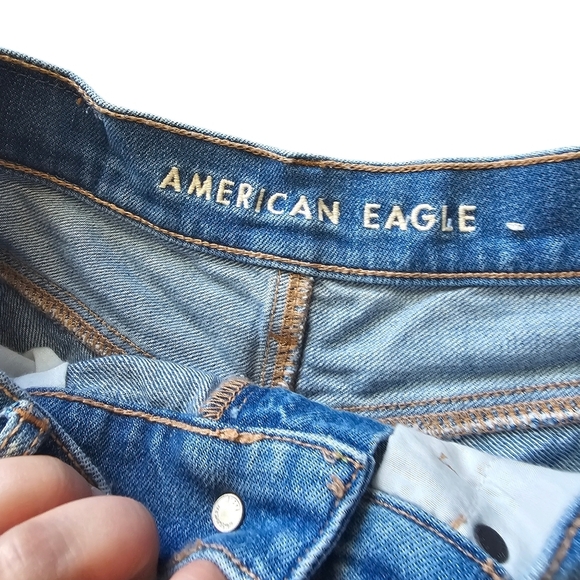 American Eagle AE Highest Rise 90s Boyfriend Shorts Size 0 - Picture 4 of 6